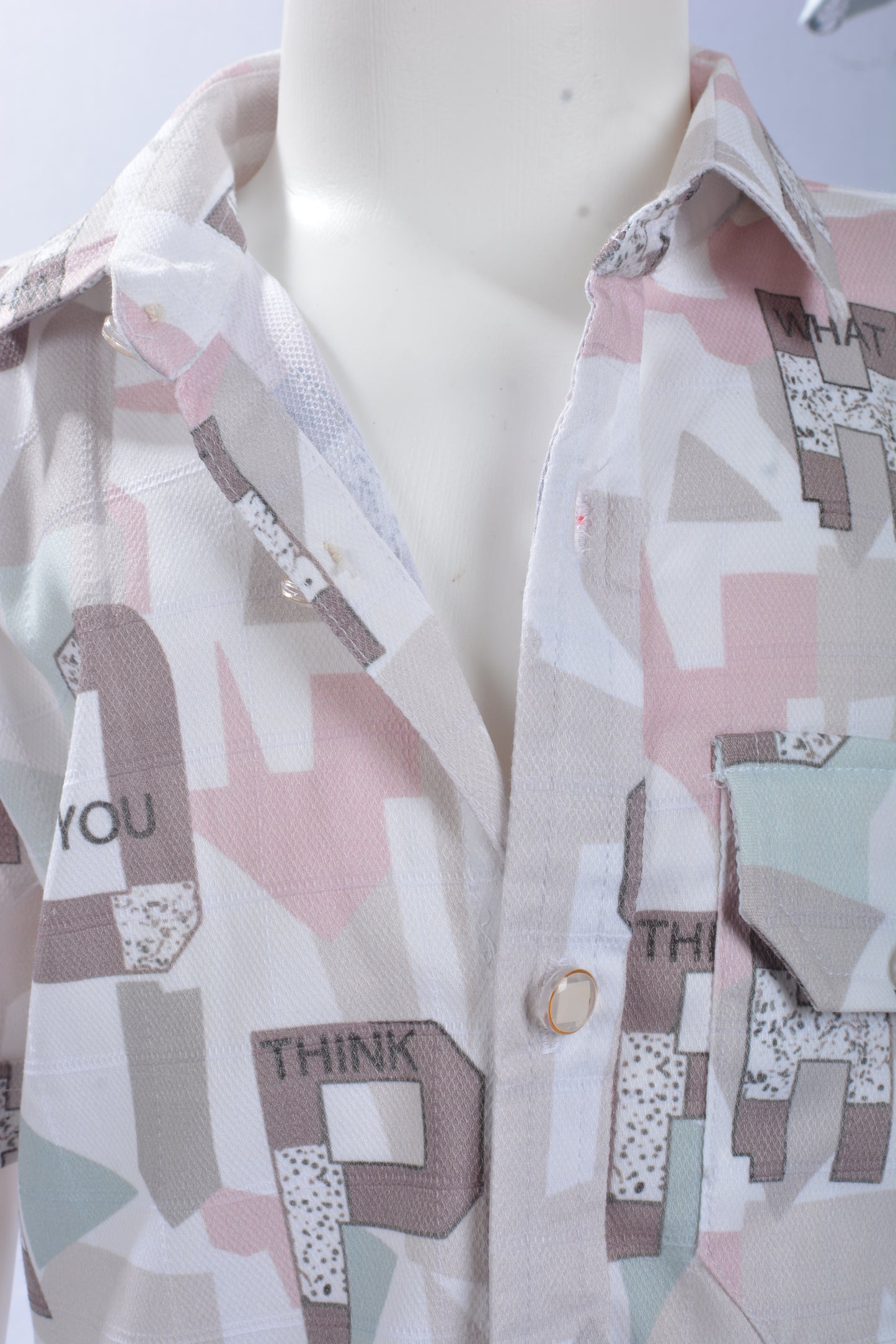 JUSTMAAMA Boy's Abstract Print Shirt Set Textured Shorts | Soft Cotton Blend Half Sleeve Cargo Pocket 2-Piece Summer Outfit | Regular Fit