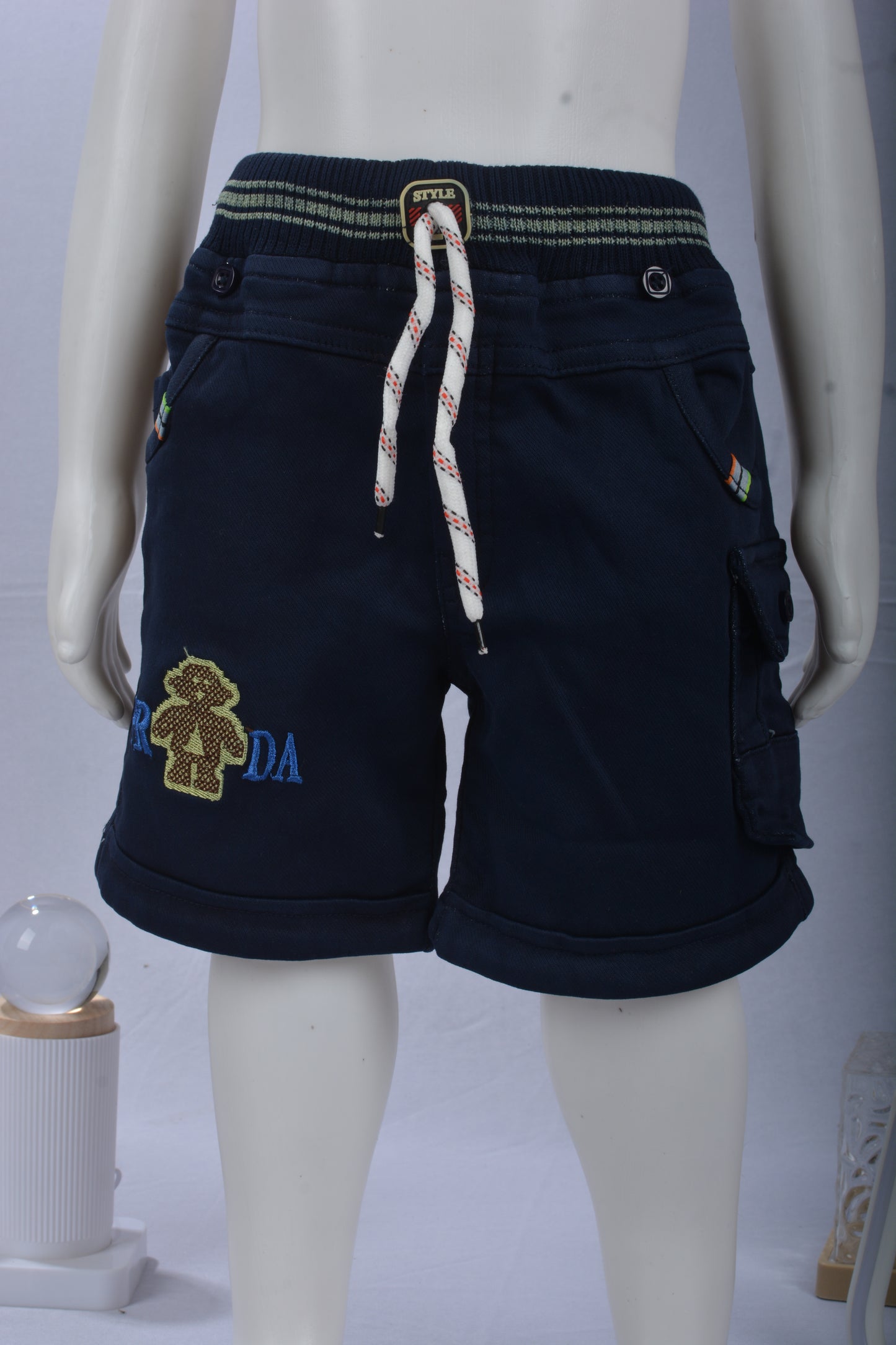 Justmaama Baby/Toddler Boy 2-Piece Clothing Set - Summer Short-Sleeve Top &  Adjustable Suspender Shorts - Casual Kids Playwear