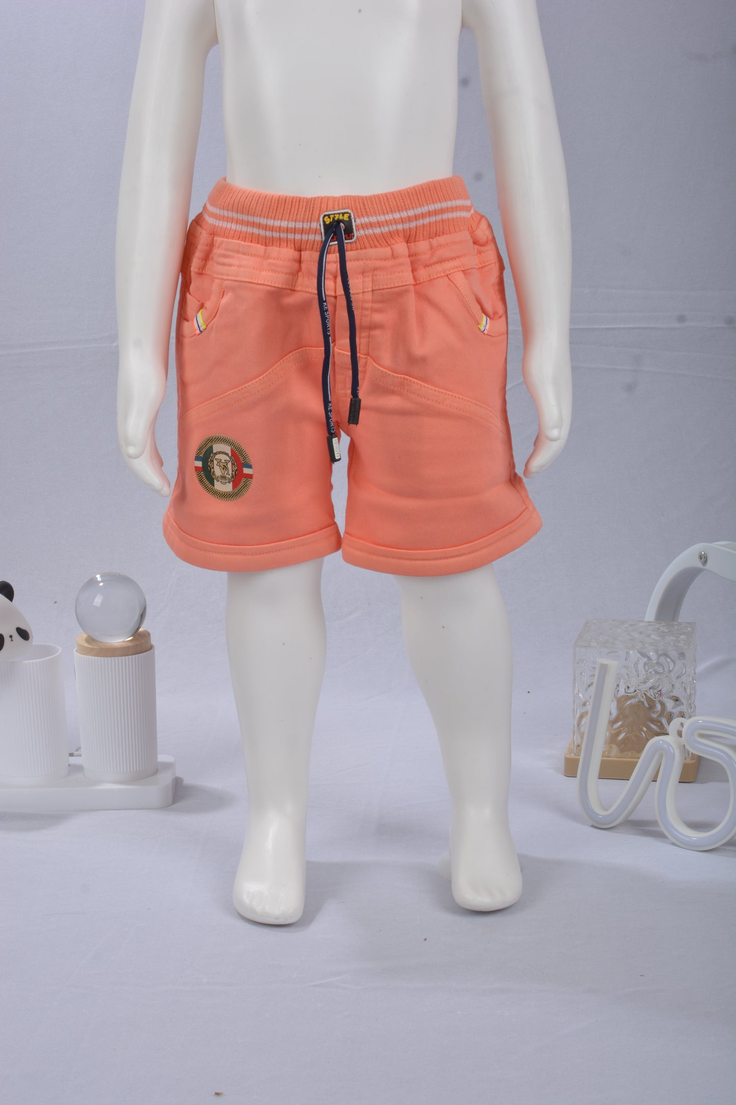 Justmaama Premium Kids' Playwear Set | Durable Half-Sleeve Top & Adjustable  Drawstring Shorts | Stylish Summer Clothing for Boys