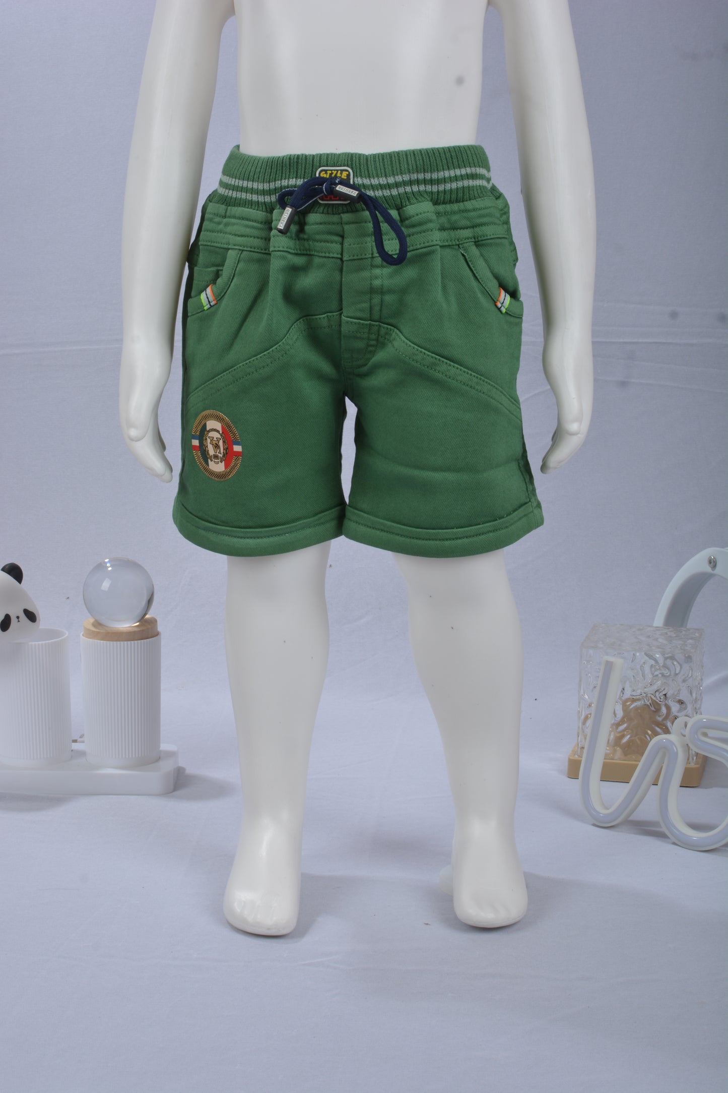 Justmaama Premium Kids' Playwear Set | Durable Half-Sleeve Top & Adjustable  Drawstring Shorts | Stylish Summer Clothing for Boys