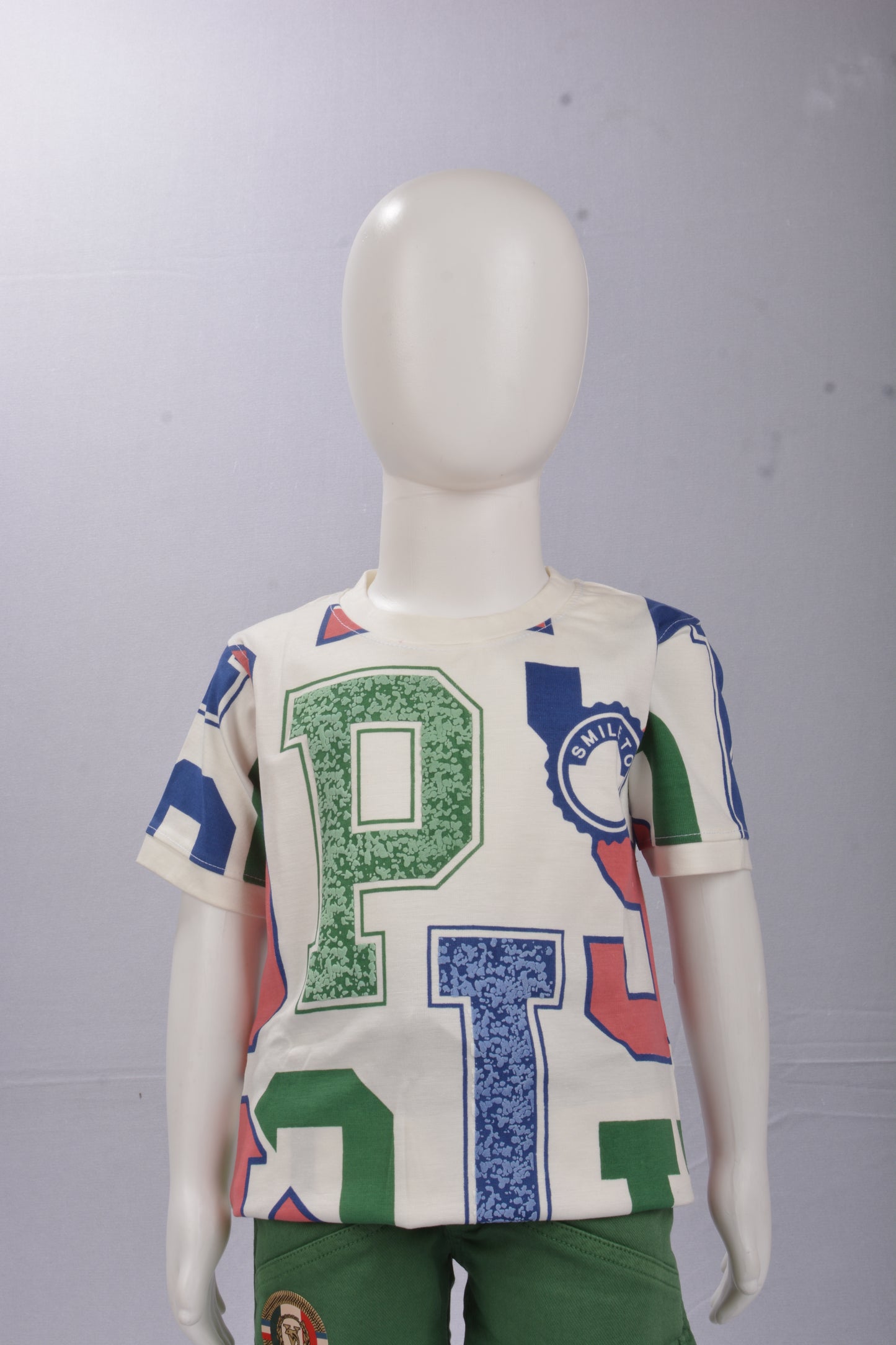 Justmaama Premium Kids' Playwear Set | Durable Half-Sleeve Top & Adjustable  Drawstring Shorts | Stylish Summer Clothing for Boys