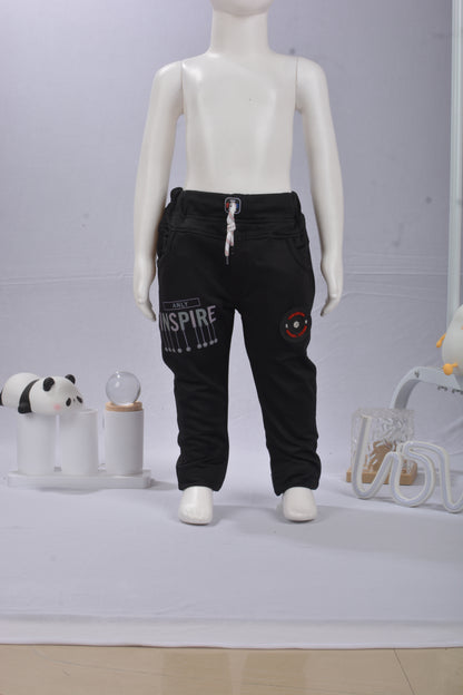 JustMaama Kids' "Inspire The Dreams" Long Sleeve Top & Jogger Set | New Quality  Graphic Sweatshirt and Active Bottoms Outfit